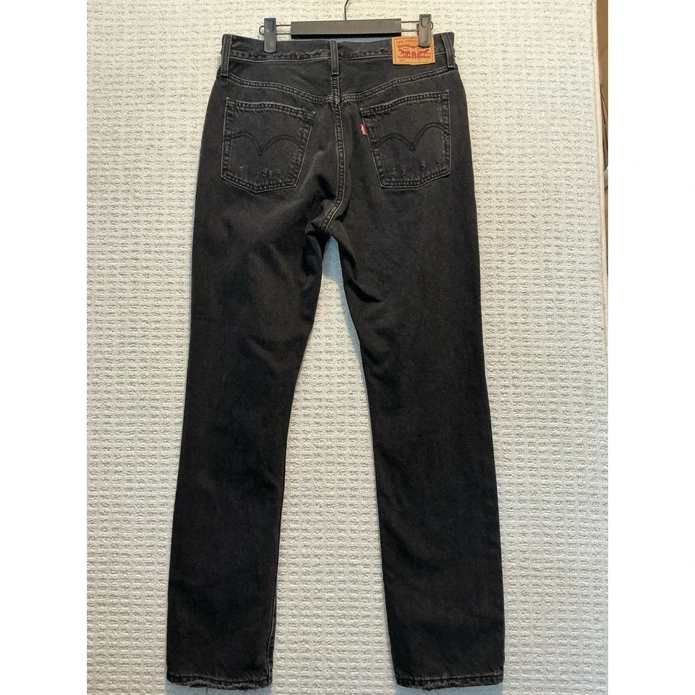 Levi's 501XX Black Destroyed Grunge 29x30 CW 1922 Perfect